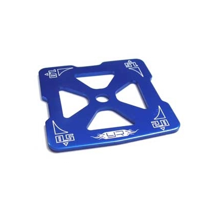 Yeah Racing Camber gauge Blue - YA-0153